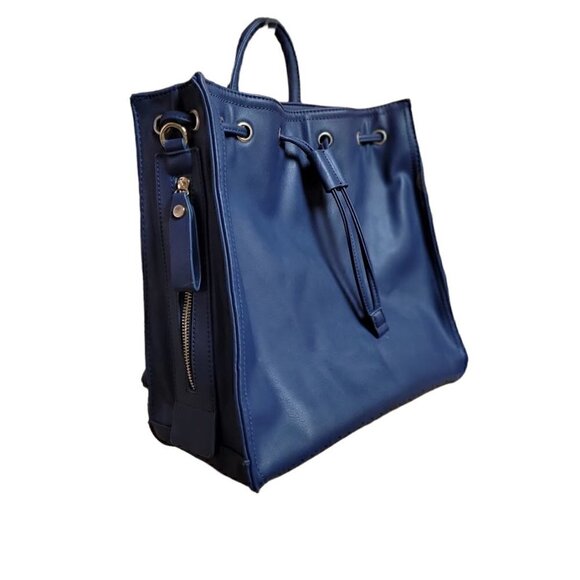 Moda Luxe Drawstring Backpack Bucket Purse - Gorgeous main image 5